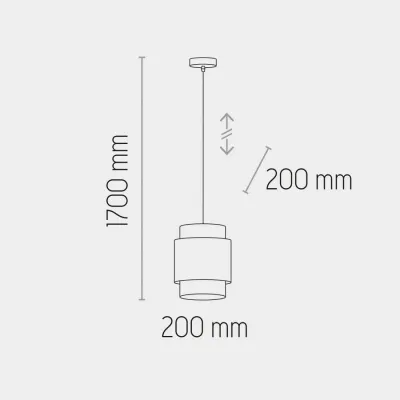 Подвесной светильник TK Lighting 6528 Boho