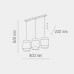 Подвесной светильник TK Lighting 6541 Boho Подвесной светильник TK Lighting 6541 Boho