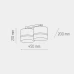 Люстра TK Lighting 6545 Paglia