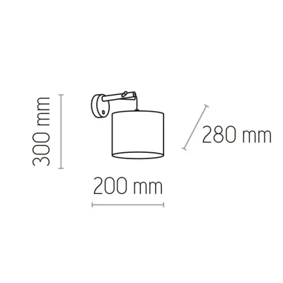 Бра TK Lighting 6552 Albero Бра TK Lighting 6552 Albero