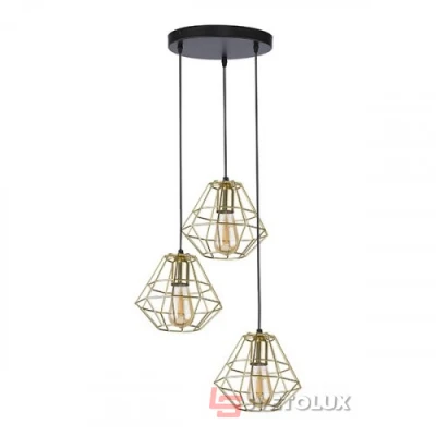 Люстра TK-Lighting DIAMOND Gold 4451