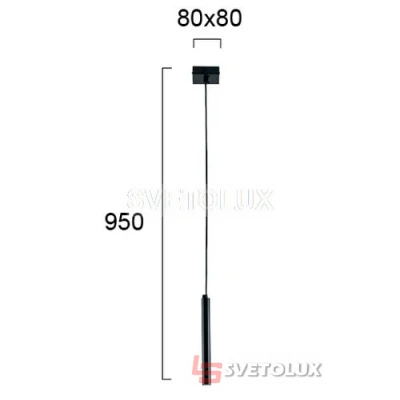 Подвесной светильник Viokef DUCT 3082800