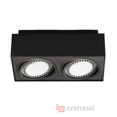 Накладной точечный светильник Zuma Line Boxy 20075-BK