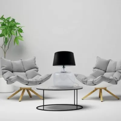 Настольная лампа Zuma Line Batumi 5528BK