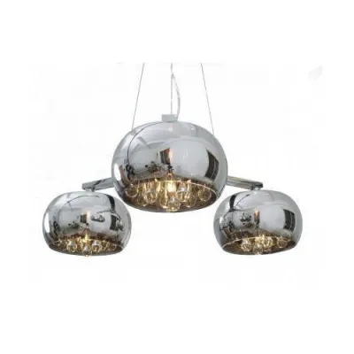Люстра Zuma Line P0076-03R Crystal