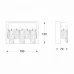 Бра Zuma Line Spark W0476-01A-B5AC