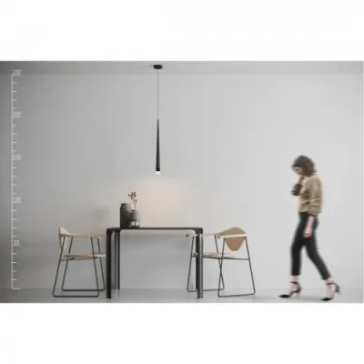 Подвесной светильник Azzardo STYLO 1 black AZ0116