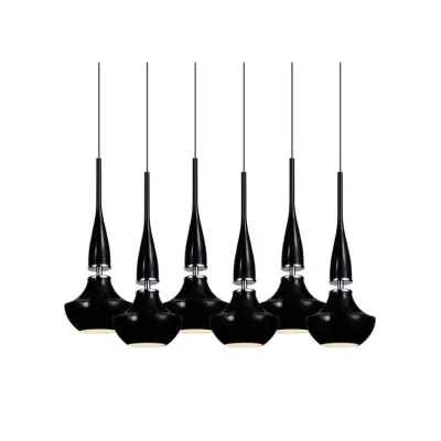 Подвесной светильник Azzardo TASOS 6 black AZ0262