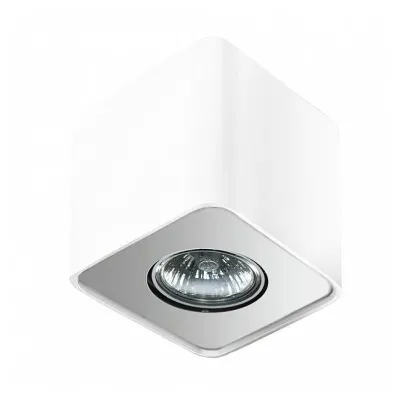 Точечный светильник Azzardo nino 1 white aluminium AZ0598 Точечный светильник Azzardo nino 1 white aluminium AZ0598