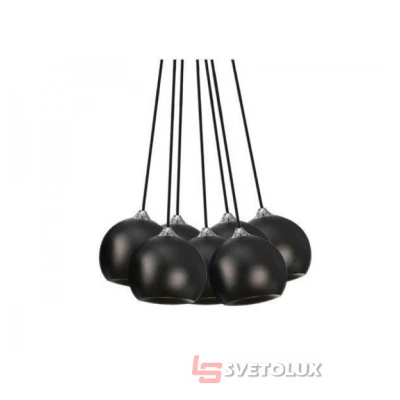 Подвесной светильник Azzardo GULIA 7 black AZ0635