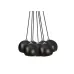 Подвесной светильник Azzardo GULIA 7 black AZ0635