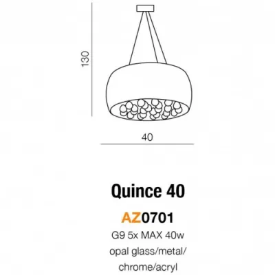 Люстра Azzardo QUINCE 40 AZ0701 Люстра Azzardo QUINCE 40 AZ0701