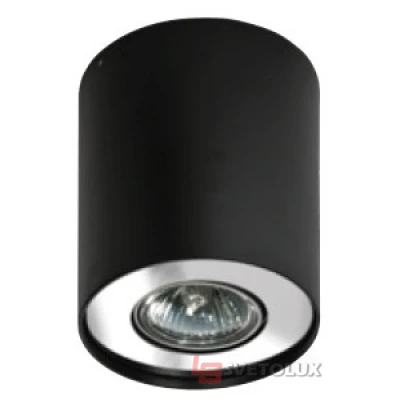 Точечный светильник Точечный светильник Azzardo neos 1 black chrome AZ0708