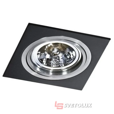 Точковий світильник Azzardo siro 1 black AZ0769