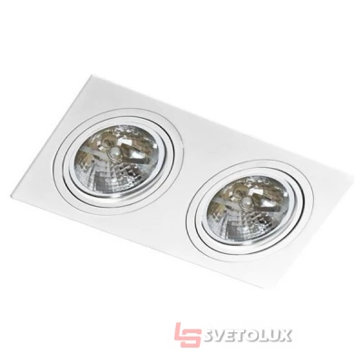 Точковий світильник Azzardo siro 2 white AZ0771