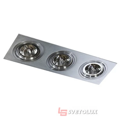 Точечный светильник Azzardo SIRO 3 ALU AZ0773