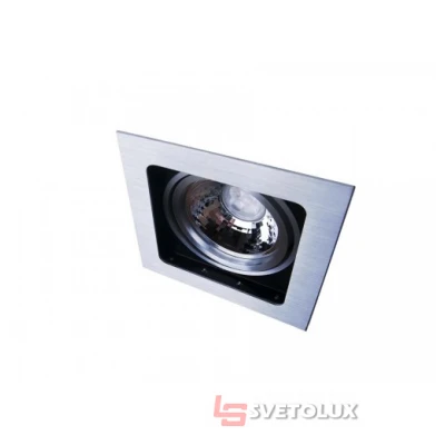 Точечный светильник Azzardo SISTO 1 aluminium AZ0793