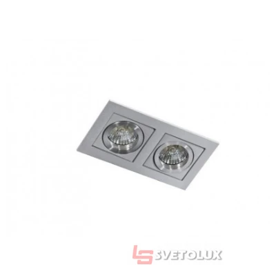 Точечный светильник Azzardo PACO 2 aluminium AZ0798