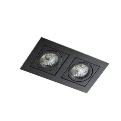Точечный светильник Azzardo paco 2 black AZ0800 Точечный светильник Azzardo paco 2 black AZ0800