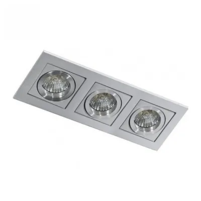 Точечный светильник Azzardo PACO 3 aluminium AZ0801 Точечный светильник Azzardo PACO 3 aluminium AZ0801
