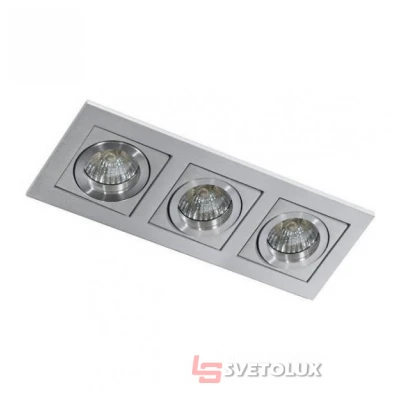 Точечный светильник Azzardo PACO 3 aluminium AZ0801