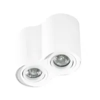 Точечный светильник Azzardo bross 2 white AZ0859 Точечный светильник Azzardo bross 2 white AZ0859