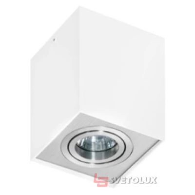 Точковий світильник Azzardo eloy 1 white-aluminium AZ0872