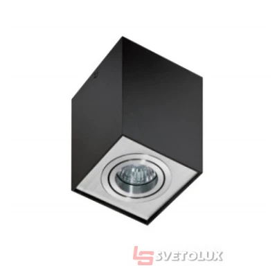Точечный светильник Azzardo eloy 1 black-aluminium AZ0930