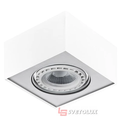 Точечный светильник Azzardo paulo 1 230v (white/aluminium) AZ0960