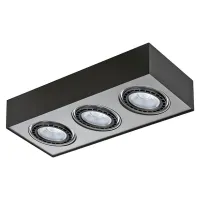 Точечный светильник Azzardo PAULO 3 230V blackALU AZ0965 Точечный светильник Azzardo PAULO 3 230V blackALU AZ0965
