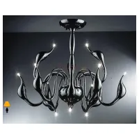 Люстра Azzardo SNAKE black AZ1017 Люстра Azzardo SNAKE black AZ1017