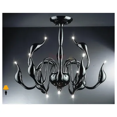 Люстра Azzardo SNAKE black AZ1017