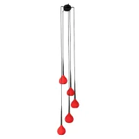 Підвіс Azzardo aga 5 pendant red AZ1072 Підвіс Azzardo aga 5 pendant red AZ1072