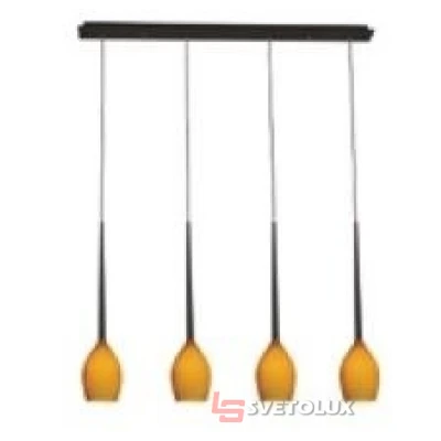 Подвесной светильник Azzardo IZZA 4 AMBER AZ1227