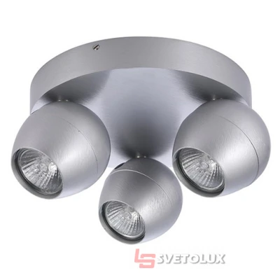 Спот система Azzardo PERA 3 ROUND ALU AZ1253