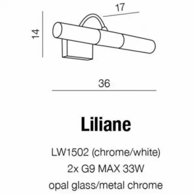 Бра Azzardo LILIANE AZ1297