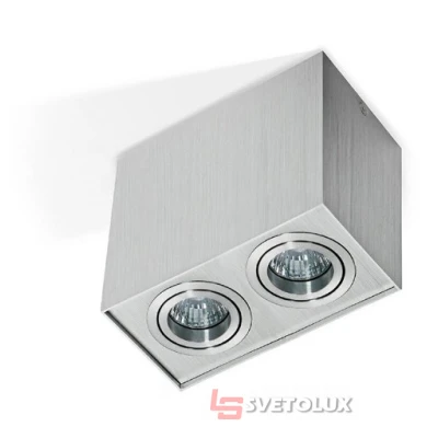 Точечный светильник Azzardo ELOY 2 aluminium AZ1352