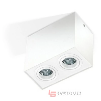 Точечный светильник Azzardo eloy 2 white AZ1353