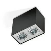 Точечный светильник Azzardo eloy 2 black aluminium AZ1355 Точечный светильник Azzardo eloy 2 black aluminium AZ1355