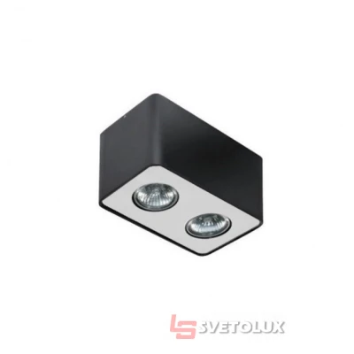 Точечный светильник Azzardo NINO 2 blackaluminium AZ1385