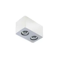 Точковий світильник Azzardo nino 2 white aluminium AZ1386 Точковий світильник Azzardo nino 2 white aluminium AZ1386
