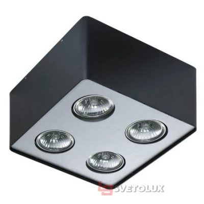 Точечный светильник Azzardo NINO 4 black ALUMINUM AZ1388