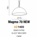 Подвесной светильник Azzardo MAGMA 70 AZ1403 Подвесной светильник Azzardo MAGMA 70 AZ1403