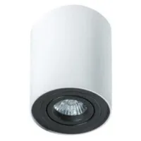 Точечный светильник Azzardo bross 1 white black AZ1436 Точечный светильник Azzardo bross 1 white black AZ1436