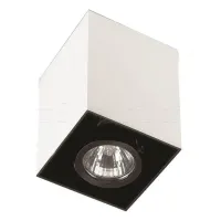 Точечный светильник Azzardo eloy 1 white black AZ1439 Точечный светильник Azzardo eloy 1 white black AZ1439