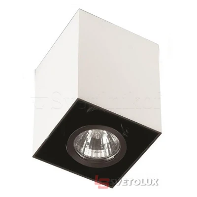 Точечный светильник Azzardo eloy 1 white black AZ1439