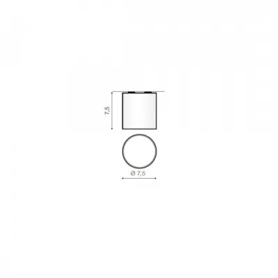 Точечный светильник Azzardo MATEO S white AZ1455 Точечный светильник Azzardo MATEO S white AZ1455