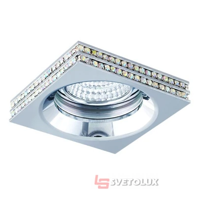 Точечный светильник Azzardo EVA square chrome AZ1460
