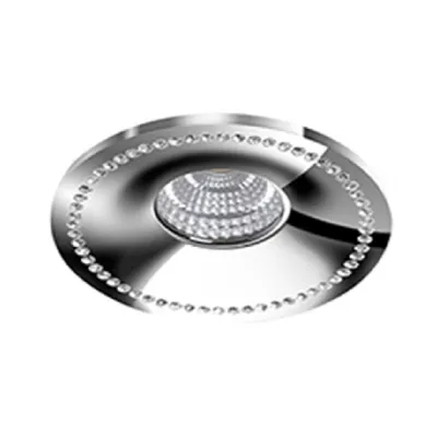 Точечный светильник Azzardo simon round chrome AZ1614