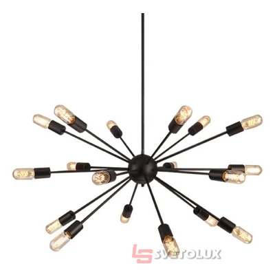Люстра Azzardo ORBIT black AZ1657